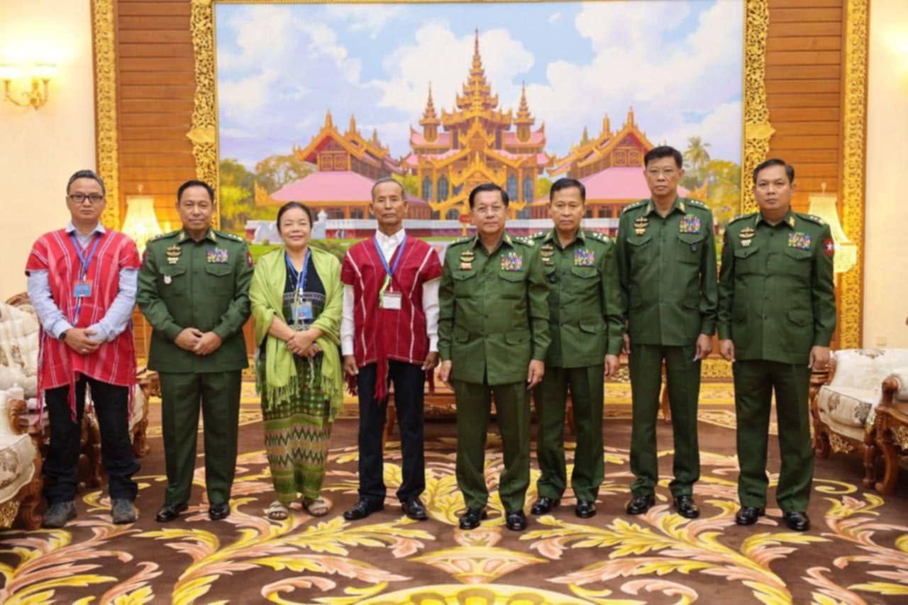 ဒေါ်စောမြရာဇာလင်း၊ လီလီနိုင်ကျော်နှင့် စိုးမြတ်သူဇာအပါအဝင် အမျိုးသမီး ၁၅၁ ဦးကို စစ်ခေါင်းဆောင် ဘွဲ့တံဆိပ်များပေး