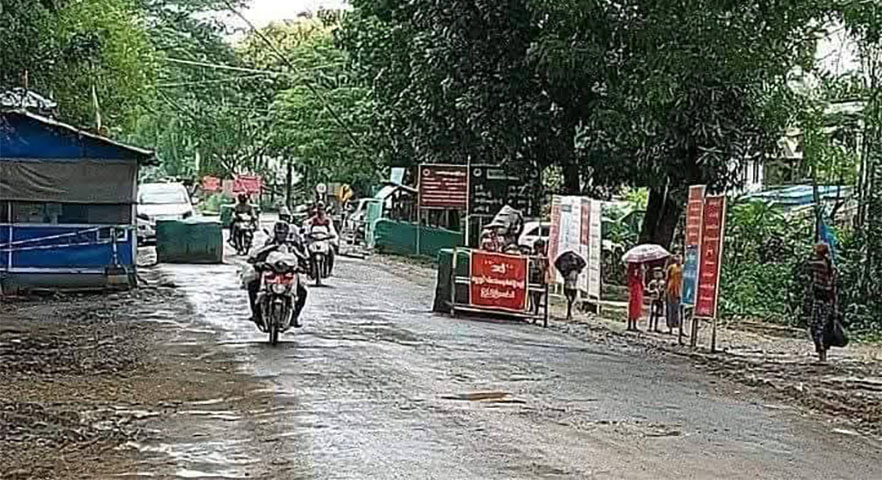 လေးမျက်နှာတွင် စစ်ဘေးရှောင် ၄ ဦးကို AA ဟုစွပ်စွဲပြီး စစ်ကောင်စီဖမ်းဆီး