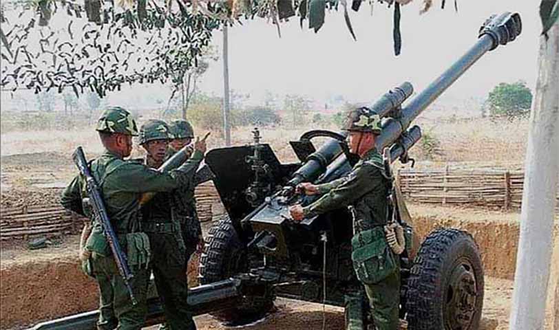 ဝေါလေမြိုင်၌ စစ်တပ်လက်နက်ကြီးပစ်ခတ်မှုကြောင့် ရွာသား ၃ ဦးဒဏ်ရာရ၊ ဒေသခံရာချီ ထိုင်းဘက် စစ်ဘေးရှောင်