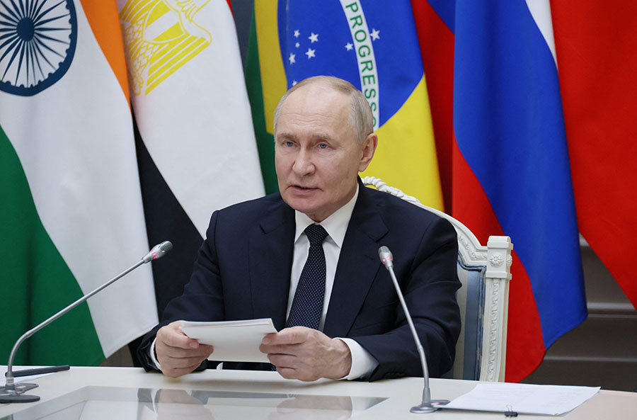 ဂလိုဘယ်လိုက်ဇေးရှင်းခေတ် ကုန်ပြီဟု BRICS ထိပ်သီးဆွေးနွေးပွဲမတက်သည့် ပူတင်ပြော
