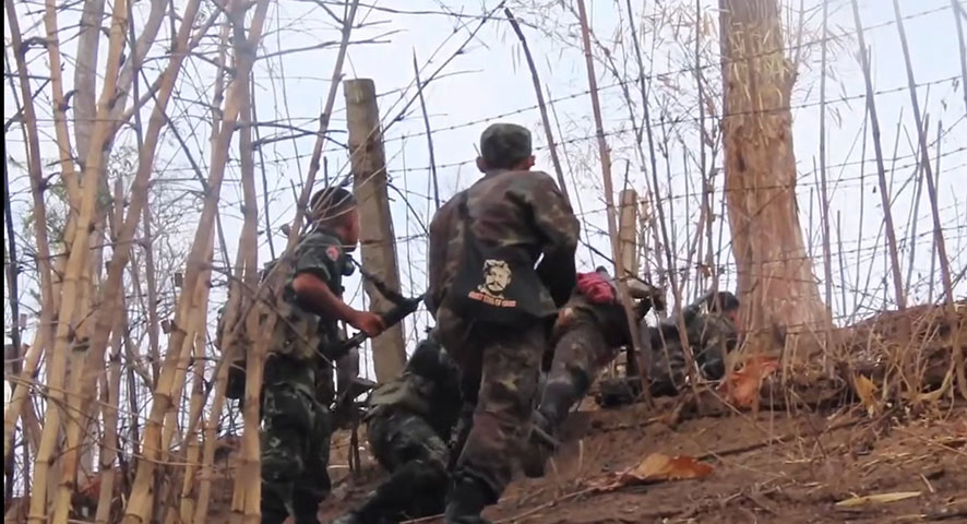 ဥကရစ်ထစခန်းနှင့် ဝေါလေဗျူဟာကို KNU ပူးပေါင်းတပ်များတိုက်ခိုက်၊ တိုက်ပွဲပြင်းထန်နေ