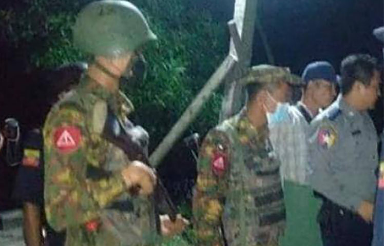 ကျုံပျော်တွင် ကရင်တိုင်းရင်းသူ ၁ ဦး အပါအဝင် ၃ ဦးကို PDF ထောက်ပို့ဟု စွပ်စွဲဖမ်းဆီး