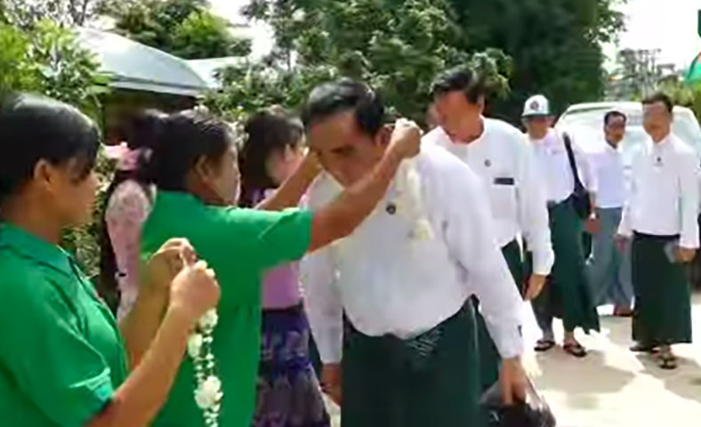 မန္တလေးနှင့်စစ်ကိုင်းတွင် ငလျင်ဘေး အခွင့်အရေးယူပြီး ကြံ့ခိုင်ရေးပါတီ မဲဆွယ်စည်းရုံး