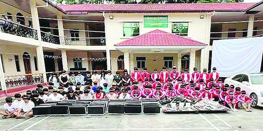 မူဆယ်တွင် ကျားဖြန့်ဂိုဏ်းများကို စစ်ကောင်စီတပ် ဝင်ရောက်ဖမ်းဆီး