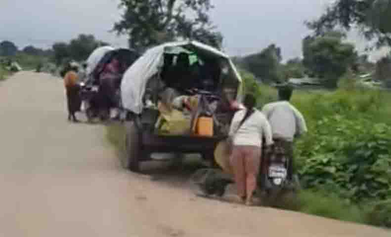 ဖယ်ခုံအရှေ့ဘက်ကမ်းတွင် ပြည်သူအချို့ ပိတ်မိနေ