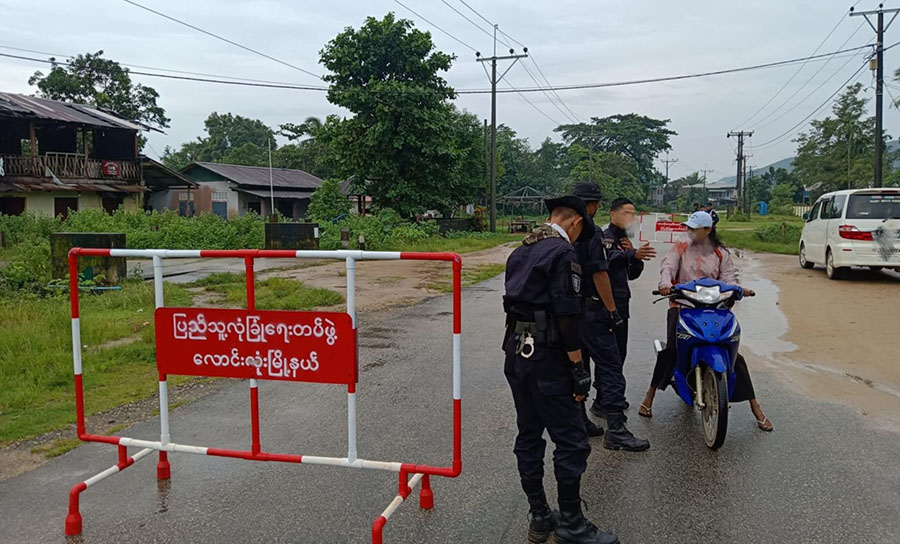 ဆိုင်ကယ်များကို စနစ်တကျမောင်းနှင်ရန် လောင်းလုံး ပအဖ သတိပေး