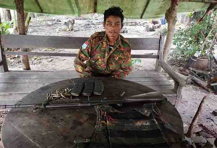 ကျောက်ကြီးတွင် စစ်ကောင်စီတပ်သား ၁ ဦး ဖမ်းမိ