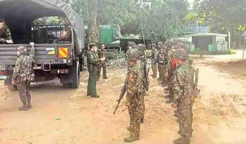 နောင်ချိုမြို့ကို စစ်ကောင်စီတပ်  ပြန်ထိန်းချုပ်