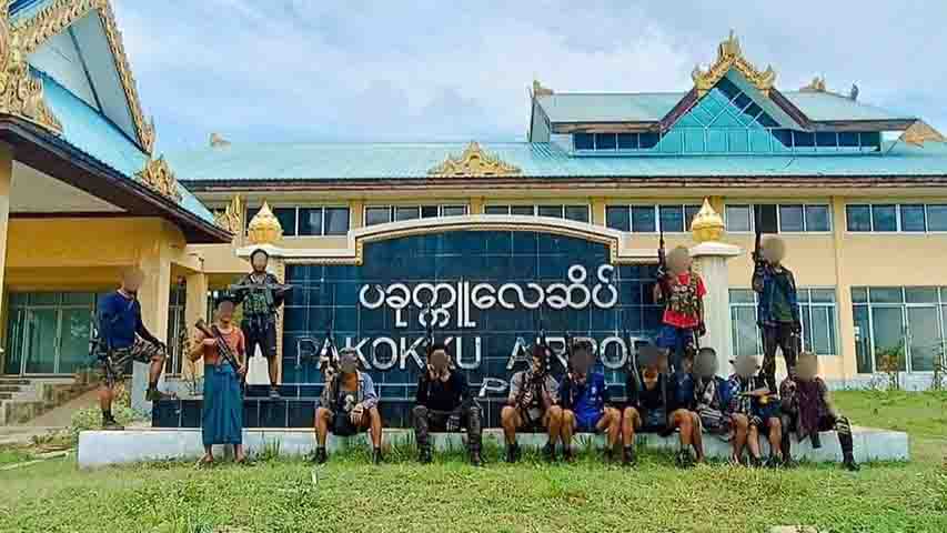 ပခုက္ကူလေယာဥ်ကွင်းစောင့် စစ်သားများ တိုက်ခိုက်ခံရပြီး အရာရှိ အပါအဝင် ၆ ဦးသေဆုံး