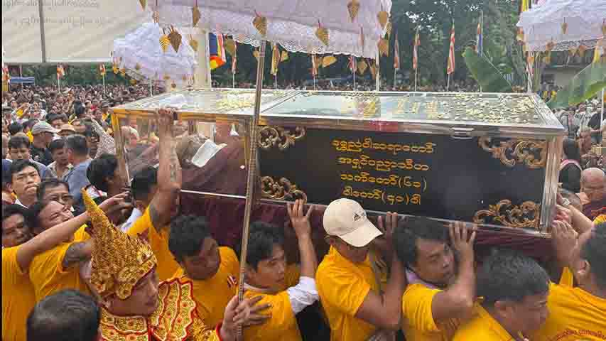 ဆုံးရှုံးမှု၊ နှမြောတသမှုများနှင့် ရွှေညဝါဆရာတော်၏ အန္တိမအဂ္ဂိစျာပန