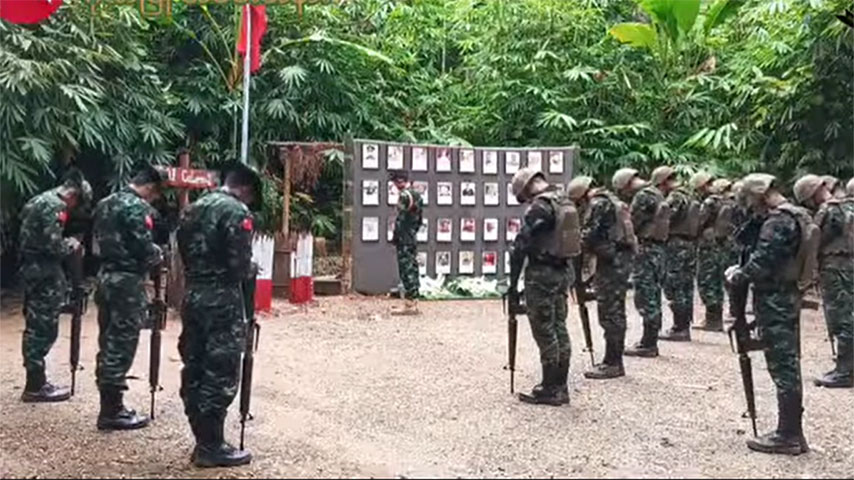 အာဇာနည်နေ့တွင် PDF တပ်ရင်းများ ချီတက်အလေးပြု