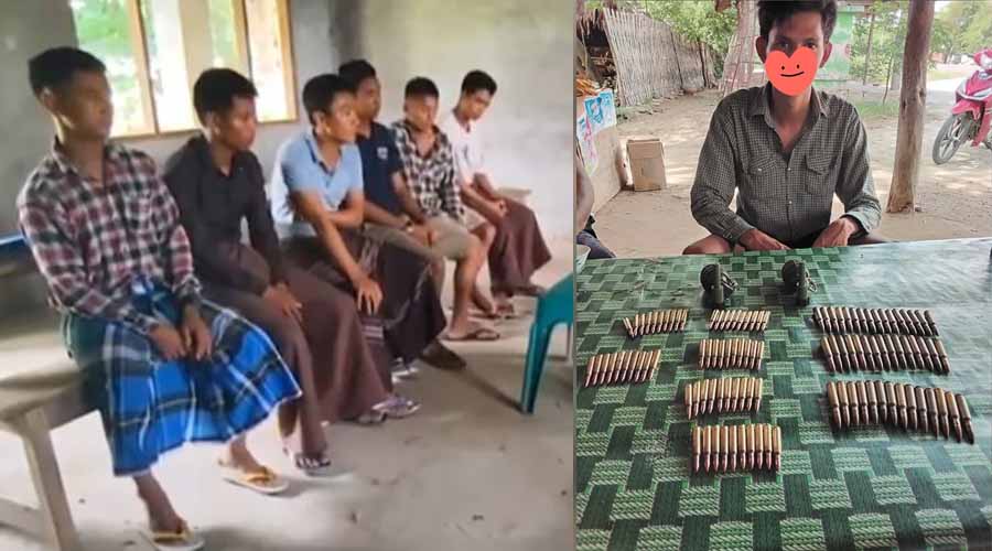 မှော်ဘီ ရဲတပ်ရင်းက ရဲ ၁ ဦးနှင့် စလင်းက စစ်မှုထမ်းတပ်သားသစ် ၆ ဦး အလင်းဝင်