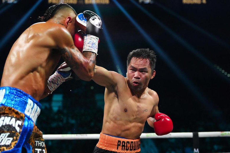 ပက်ကွီအိုနှင့် WBC ချန်ပီယံ ဘားရို့စ် ထိုးသတ်ပွဲ သရေနှင့် အဆုံးသတ်