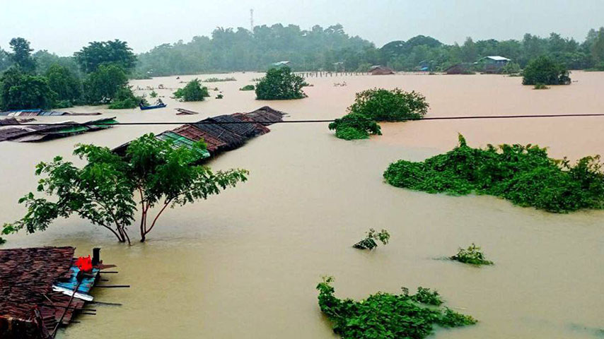 ရခိုင်ရေဘေးသင့် ပြည်သူ ၁၂,၀၀၀ ကျော် အရေးပေါ်အကူအညီများ လိုအပ်နေ