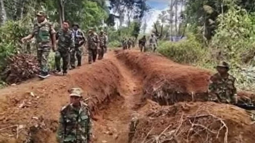 ထိုင်းနှင့် ကမ္ဘောဒီးယား အပြန်အလှန်ပစ်ခတ်