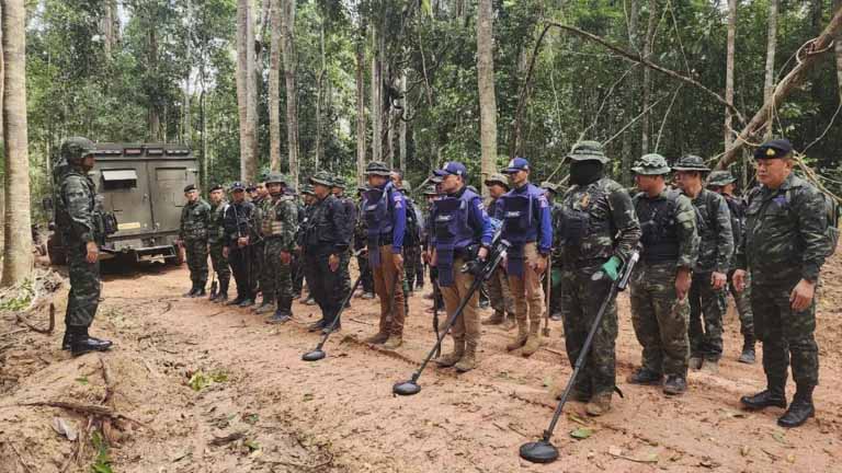 တိုက်ပွဲဖြစ်ချိန် ကမ္ဘောဒီးယားနှင့် နယ်စပ်ဂိတ်များ ထိုင်းပိတ်