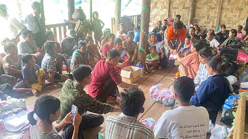 ကလေးမြို့နယ်က စစ်ရှောင်များ ဝမ်းရောဂါဖြစ်ပွား၊ ဆေးဝါးမလုံမလောက်ဖြစ်နေ