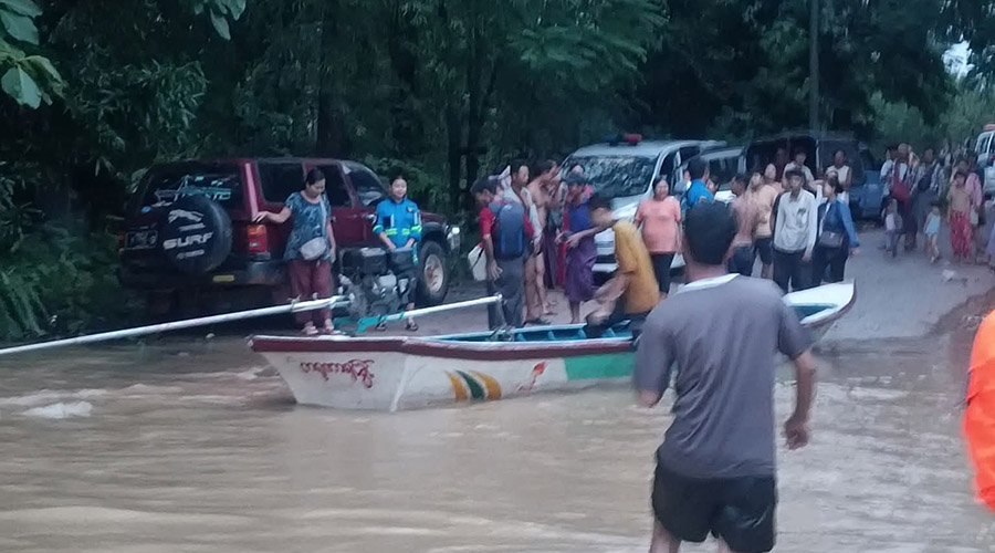 ပဲခူးတိုင်းက ရေဘေးဒုက္ခသည်များ အရေးပေါ်အကူအညီလိုအပ်