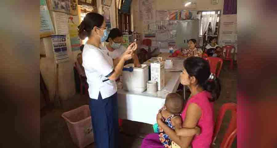 ရခိုင်တွင် ကိုယ်ဝန်ဆောင်နှင့် ကလေးငယ်များ ကာကွယ်ဆေးထိုးခွင့်မရ