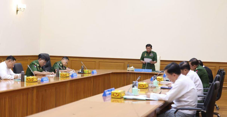 မြို့နယ်ပေါင်း ၆၃ ခုကို စစ်အုပ်ချုပ်ရေး ကြေညာ