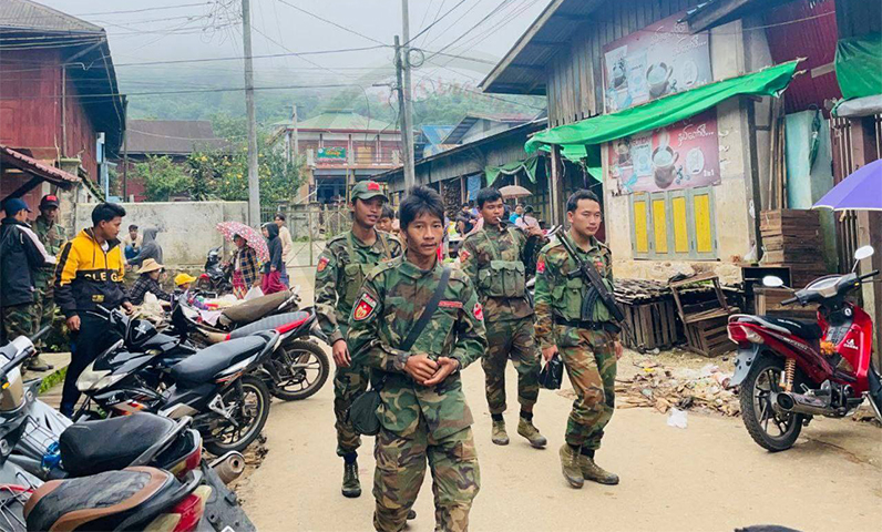 မိုးကုတ်တွင် TNLA  စစ်သားစုဆောင်းနေမှုကြောင့်  ဂေါ်ရခါးလူငယ်များစိုးရိမ်
