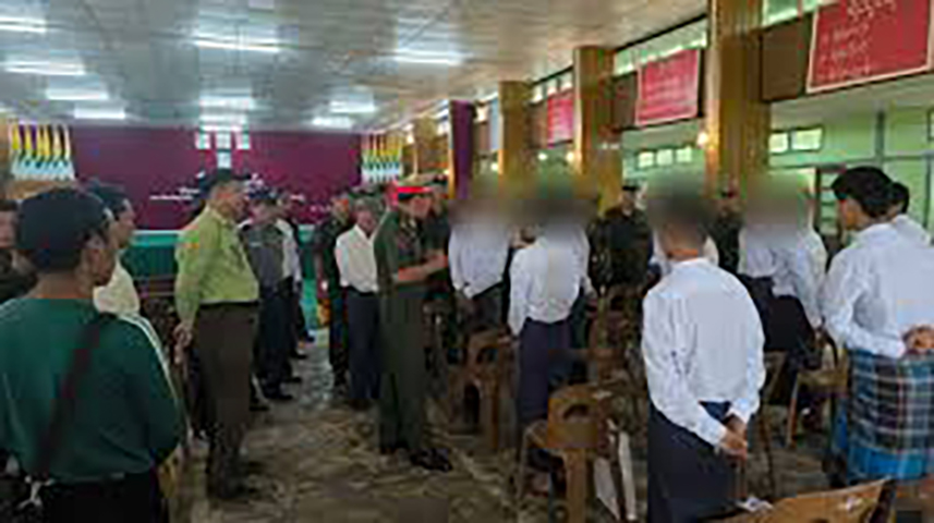တော်လှန်ရေးတပ်ဖွဲ့များ ရာနှင့်ချီ ဘက်ပြောင်းလာဟု စစ်တပ် ဝါဒဖြန့်