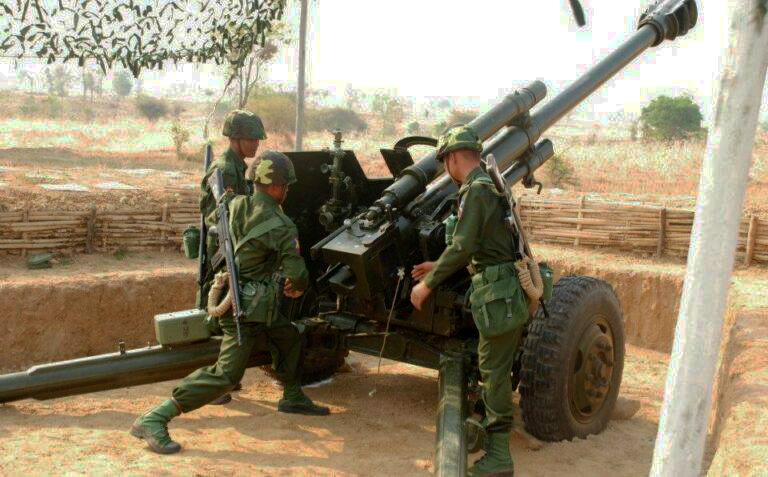 ရေကြည် အမြောက်တပ်အနီး တိုက်ပွဲပြင်းထန်