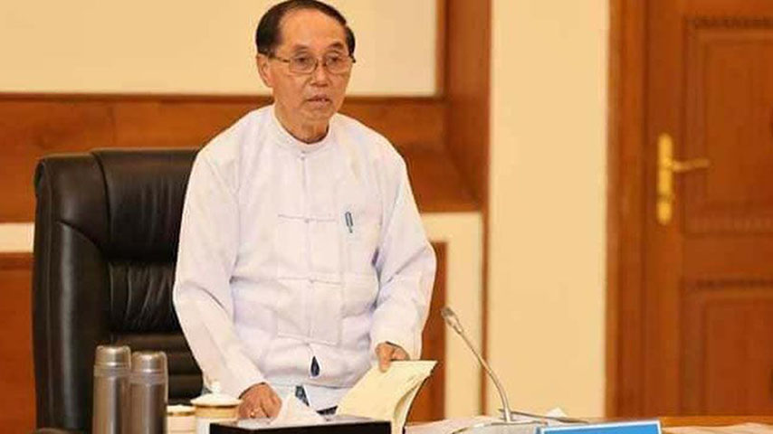 ယာယီသမ္မတ ဦးမြင့်ဆွေ ကွယ်လွန်၊ နိုင်ငံတော်ဈာပန ကျင်းပမည်