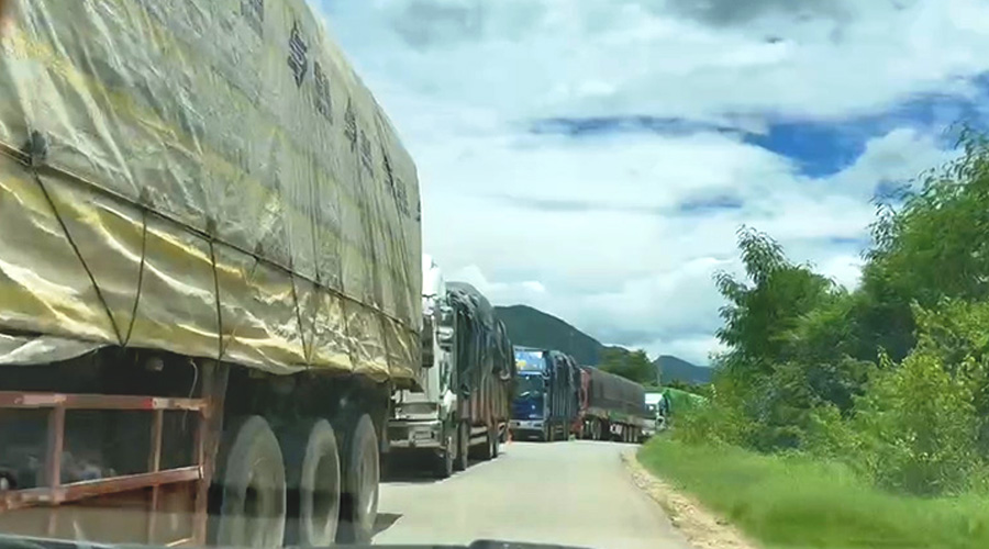 တရုတ်နယ်စပ်မှ တင်သွင်းသည့် ကုန်စည်များ ပိုမိုဖမ်းဆီးခံနေရ 
