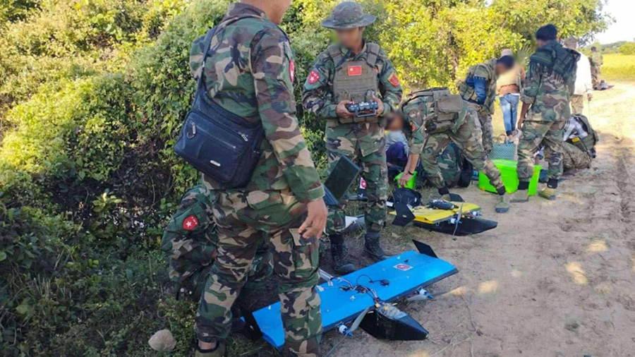 ရေဦးတွင် စစ်တပ်စစ်ကြောင်း မိုင်းဆွဲတိုက်ခိုက်ခံရ