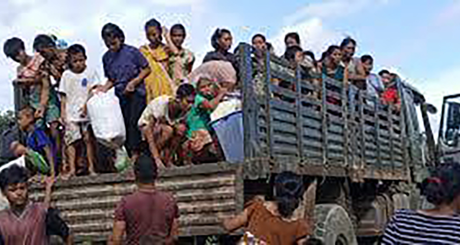 တောင်ကုတ်တိုက်ပွဲ၌ ဖမ်းမိသည့် စစ်သုံ့ပန်း မိသားစုဝင် ၁၄၄ ဦးကို AA လွှတ်ပေး