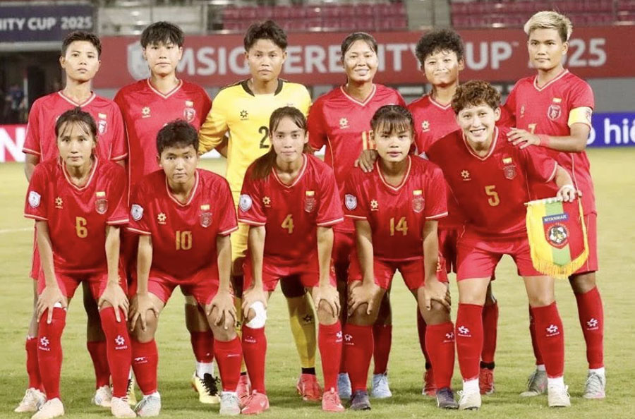 အာဆီယံ အမျိုးသမီးဘောလုံးပြိုင်ပွဲ ဆီမီးဖိုင်နယ်တွင် မြန်မာနှင့် ထိုင်းတွေ့ဆုံ