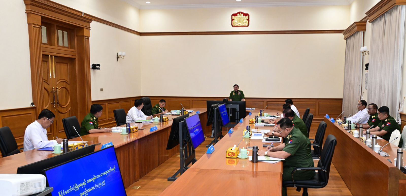 ဆန္ဒမဲပေးသူ မည်သည့်ရာခိုင်နှုန်းရှိမှ ရွေးကောက်ပွဲ အောင်မြင်မည်ဟု သတ်မှတ်ချက်မရှိဟု စစ်ခေါင်းဆောင်ပြော
