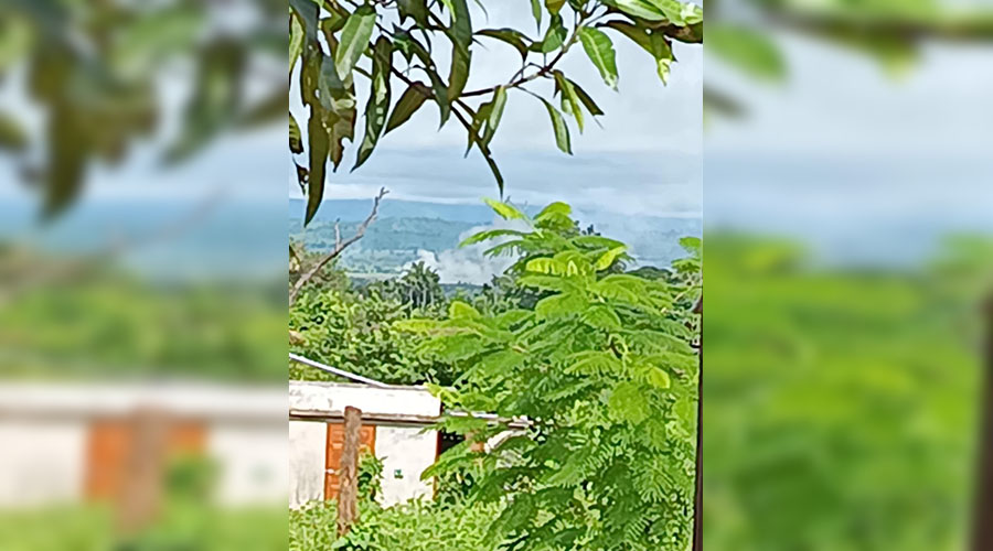 ဆီဆိုင်မြို့နယ်က ပအိုဝ်းရွာများကို စစ်တပ်နှင့် PNO ပြည်သူ့စစ် မီးရှို့ဖျက်ဆီး