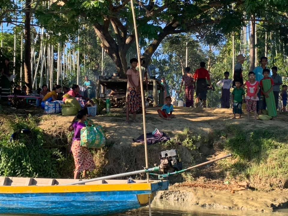 ပုဏ္ဏားကျွန်းဒေသခံများ ထပ်မံစစ်ရှောင်ရ
