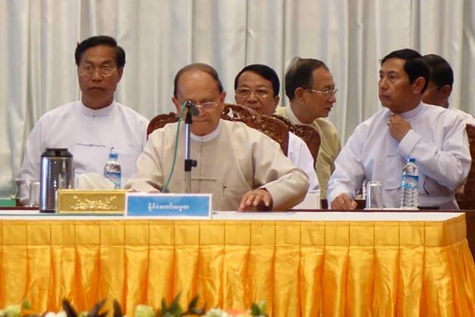 ေက်ာင္းသားသမဂၢ မ႐ွိမျဖစ္ေပၚေပါက္ေရး သမၼတအသိအမွတ္ျပဳ (ဓာတ္ပုံ)