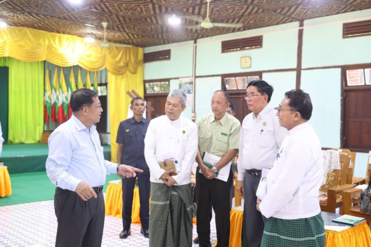 နိုင်ငံအကျိုး အမှန်တကယ်လုပ်နေသူများကို မဲပေးရန် စစ်ခေါင်းဆောင် ပြော