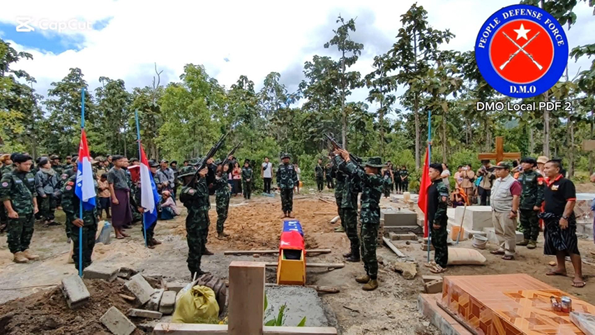 ဒေါငံခါးတိုက်ပွဲတွင် Deemoso Local PDF တပ်ရင်း ၂ က ရဲဘော် ၄ ဦးကျဆုံး