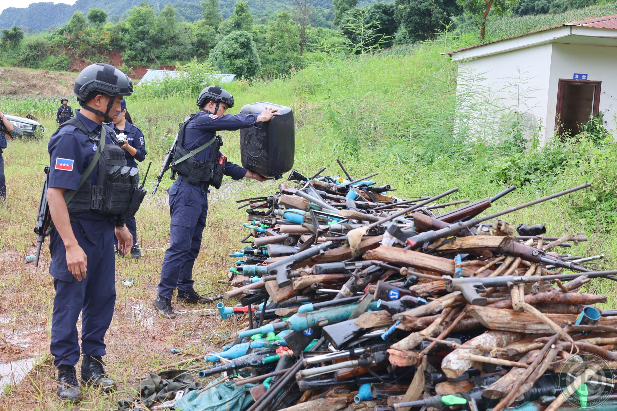 တရားမဝင်သေနတ် ၅၀၀ ခန့်ကို ဖျက်ဆီးခဲ့ဟု MNDAA ထုတ်ပြန်
