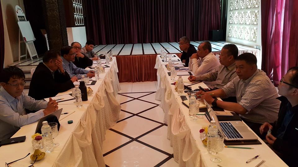 အန္စီစီတီႏွင့္ ျမန္မာၿငိမ္းခ်မ္းေရးစင္တာ ေဆြးေႏြး (ဓာတ္ပုံ)