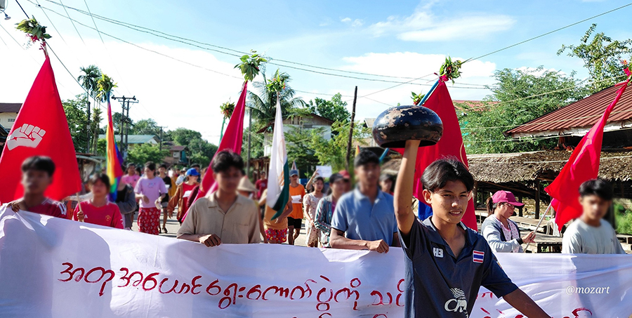 အတုအယောင်ရွေးကောက်ပွဲ ပြည်သူကို ဖိအားပေးပါက ဖမ်းဆီးအရေးယူမည်ဟု NUG ပြော
