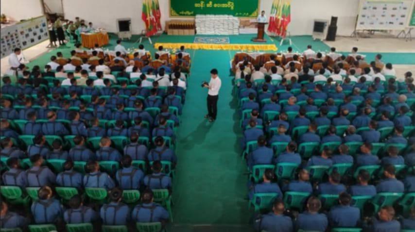 သန်လျင်တပ်နယ်တွင် စစ်တပ်က ရွေးကောက်ပွဲလုံခြုံရေး သင်တန်းပေးရန် စီစဉ်နေ