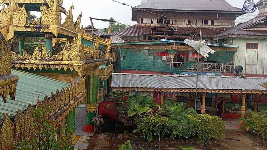 မူးမြို့နယ်တွင် စစ်တပ်က အင်အားဖြည့်တင်းနေတယ်