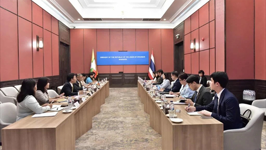 ထိုင်း-မြန်မာ ကုန်သွယ်မှုလမ်းကြောင်းပြောင်းရန် ဆွေးနွေး  