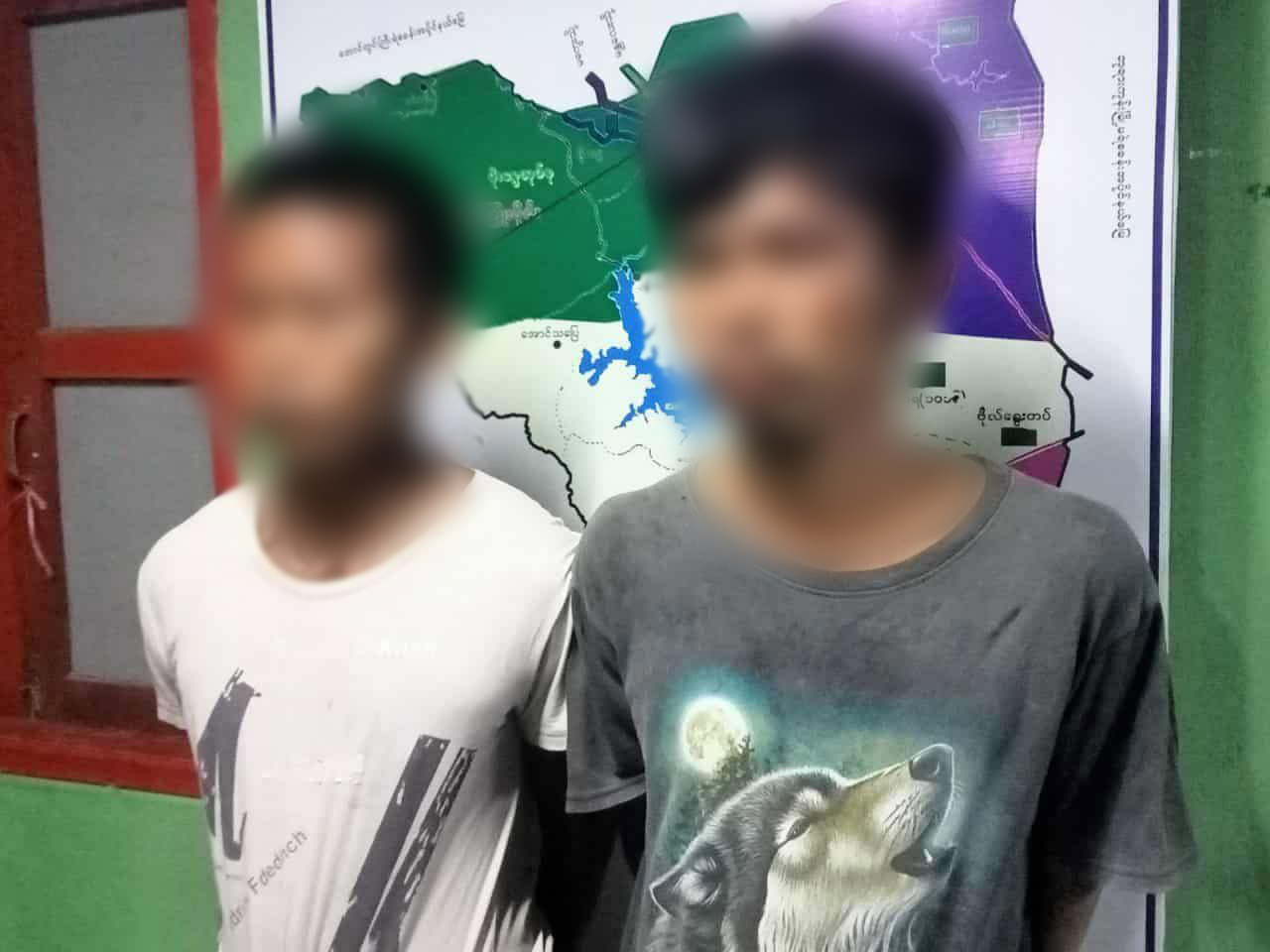 ဥတ္တရသီရိမြို့နယ်၌ မုဒိမ်းကျင့် သတ်ဖြတ် လုယက်သူ ၂ ဦး ဖမ်းမိ