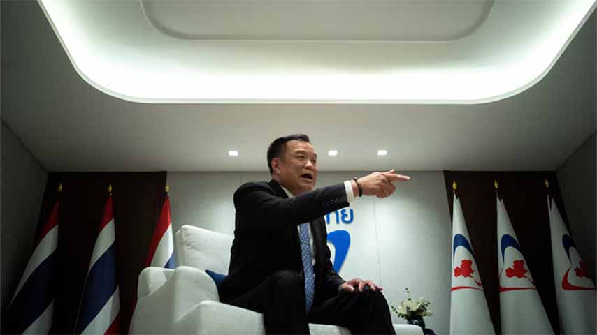 နောက်အစိုးရဖွဲ့ရန် ဖုမ်းကျိုင်းထိုင်းပါတီကိုထောက်ခံဟု ထိုင်းအတိုက်အခံခေါင်းဆောင် ပြော