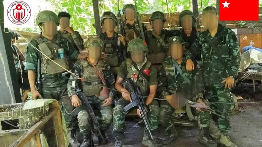 စစ်တပ်စစ်ကြောင်း တိုက်ခိုက်ခံရ၊ ဗိုလ်ကြီးအပါအဝင် ၈ ဦး သေဆုံး