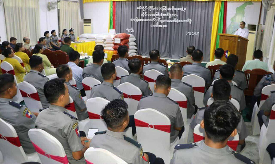 စစ်ကိုင်းတိုင်း ရွေးကောက်ပွဲလုံခြုံရေးအတွက် ရဲတပ်ဖွဲ့ကို ဖိအားပေး
