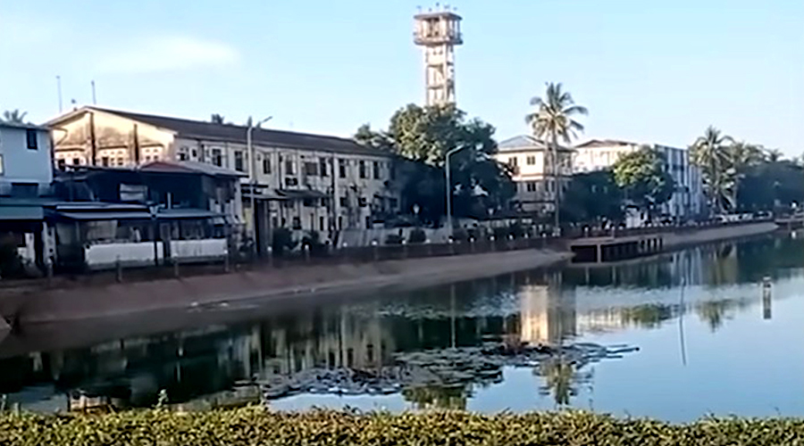 ဟံသာဝတီမြို့ဟောင်း ပြန်ဖော်ရန် ကျူးကျော်နေအိမ်များ ဖယ်ရှားမှု ယာယီရပ်ဆိုင်း