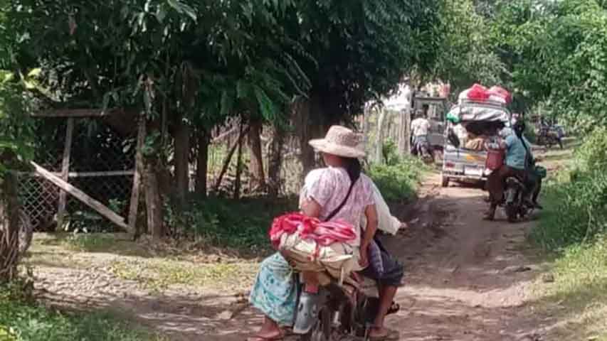 ပခုက္ကူနှင့် မြိုင်တွင် စစ်တပ်စစ်ကြောင်းကြောင့် ရွာသားသောင်းချီ ထွက်ပြေးနေရ